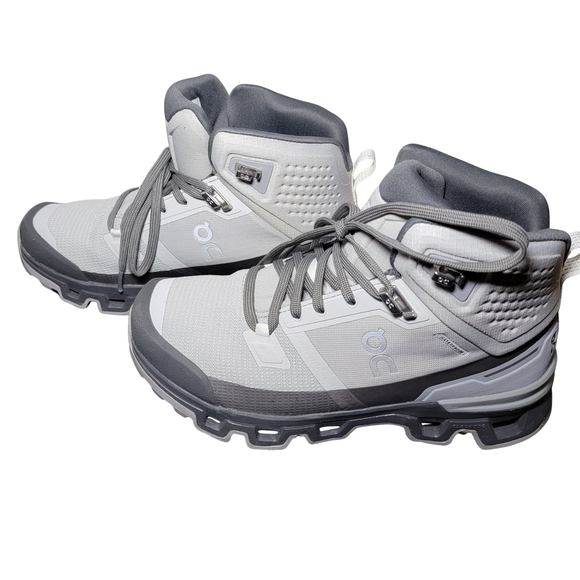 On Running Shoes - On Running Cloudrock 2 Waterproof Hiking Boots Grey Womens 6.5 EUC